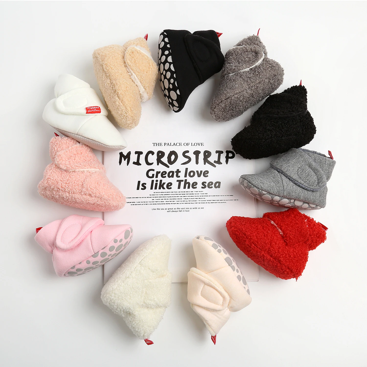 

New arrivals new born baby toddler winter snow boots shoe