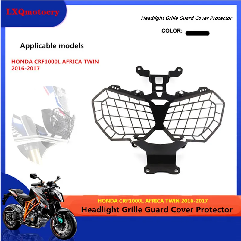 

For Honda CRF1000L CRF 1000L CRF1000 L Africa Twin Motorcycle modification Headlight Grille Guard Cover Protector