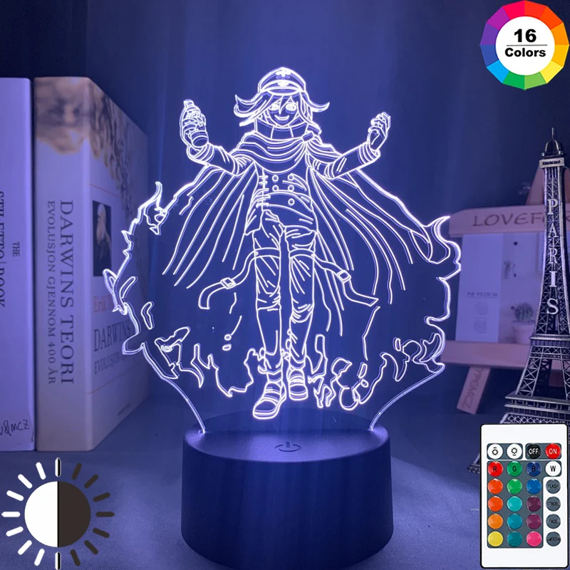 

Danganronpa Kokichi Oma Led Night Light Lamp for Bedroom Decoration Kids Gift Danganronpa Acrylic 3d Lamp Kokichi Oma