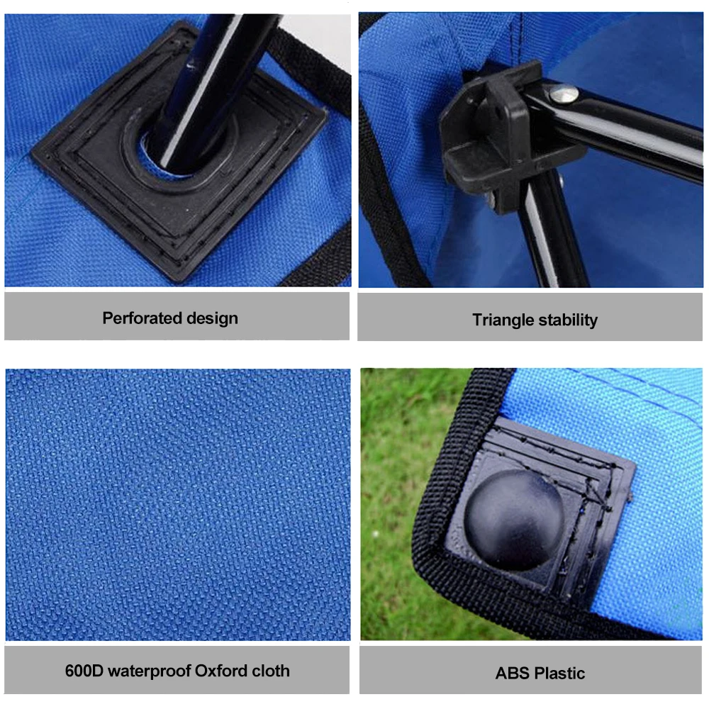 HooRu легкое Лежачее кресло спинка Пляжное складное подлокотник уличная упаковка