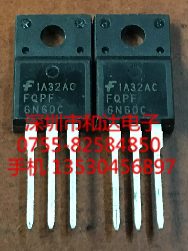 

FQPF6N60C TO-220F 600V 5.5A