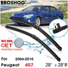Автомобильный стеклоочиститель лобовое стекло Стеклоочистители Лезвия рычаг авто аксессуары для Peugeot 407 28 