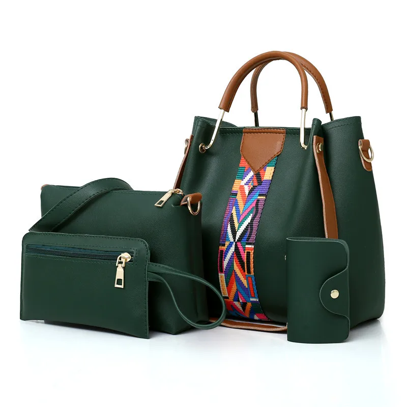 

Dropshipping 4 Piece Set of Hot-selling Women Bag Purses and Handbags Luxury Designer Messenger Bag Handbag Shoulder Bag