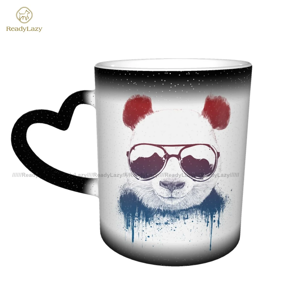 Кружка с медведем которая меняет цвет креативная кружка Классические