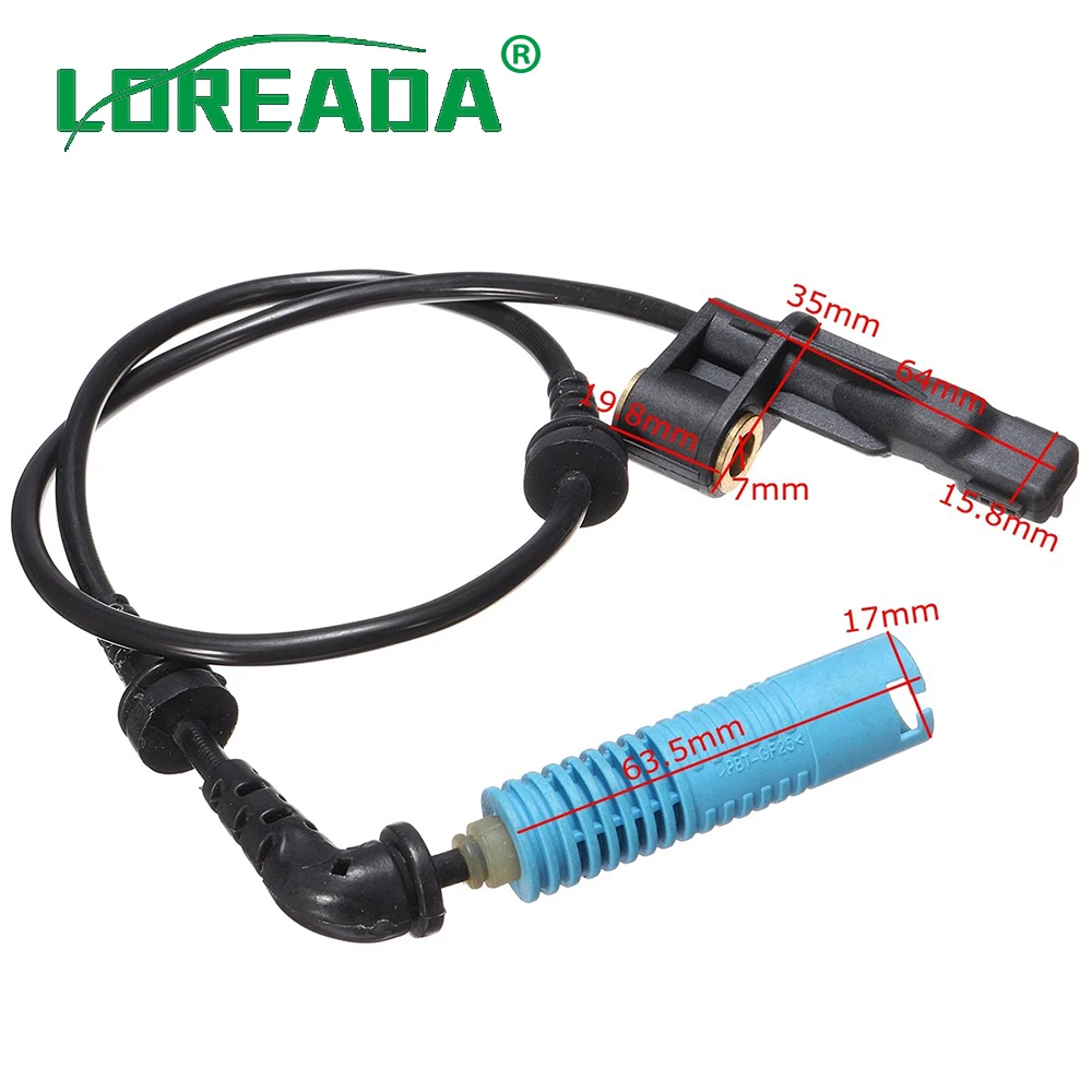 2PCSX 34526752681 34526792897 34526752682 34526792896 Front Left Right Rear ABS Wheel Speed Sensor For BMW X3 E83 3Series E46 M3 on. Датчик скорости вращения переднего левого правого заднего колеса ABS для BMW X3 E83 3-серии E46 M3.