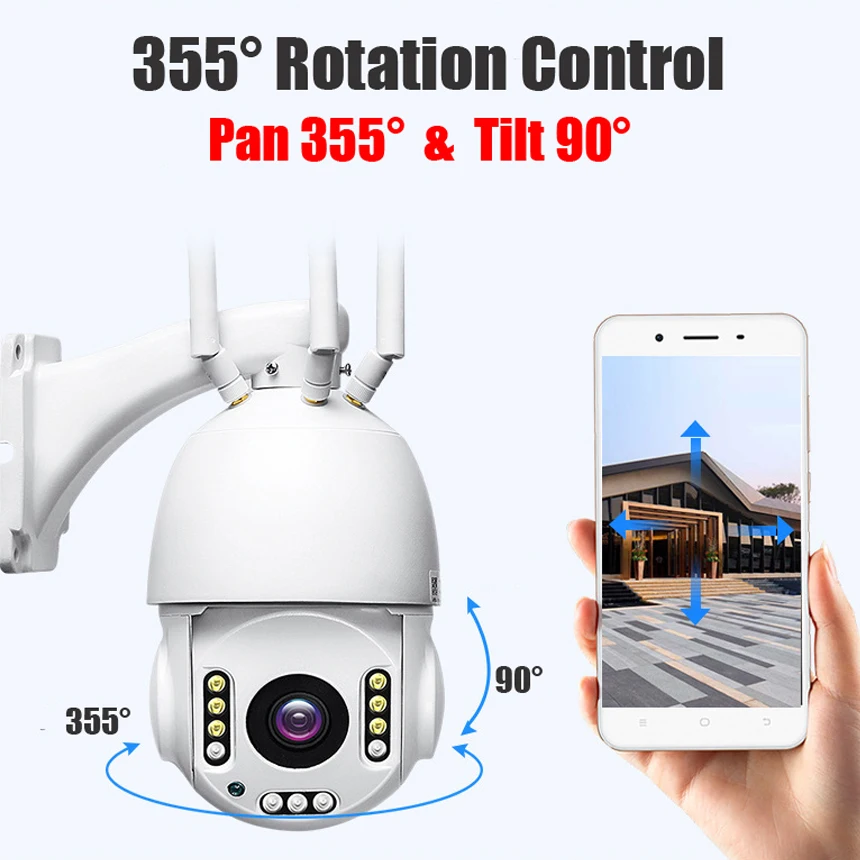

IP- Hebeiros, GSM 4G, 5 , , IP66, 30- , PTZ Wi-Fi