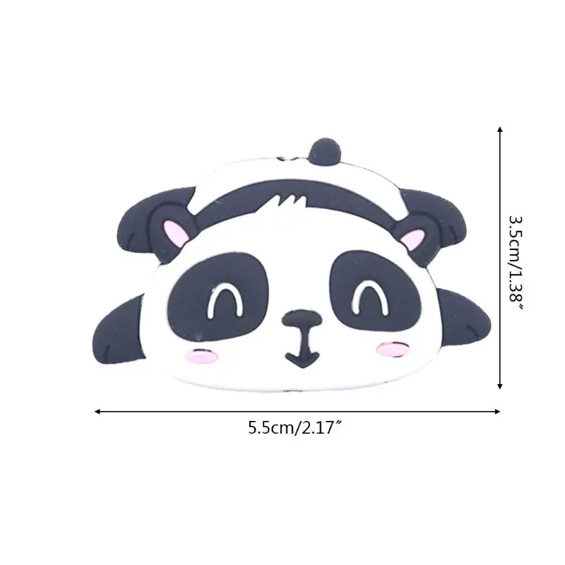 

Cute Cartoon Bear Teether Beads Silicone Pacifier Baby Infant Teething Soother XX9E
