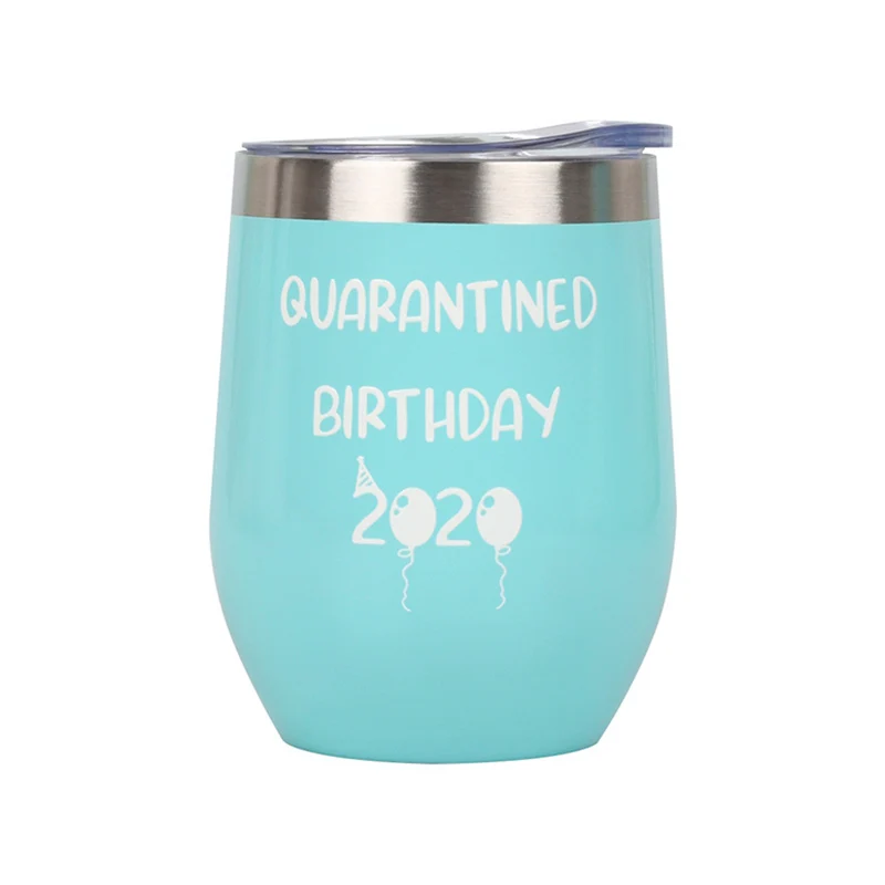 Новинка 12 унций кружка для вина карантин день рождения 2020 путешествий