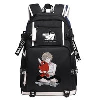 hot cartoon chainsaw man anime backpack shoulder bags cosplay boys girls school bag satchel work leisure bag fashion bags