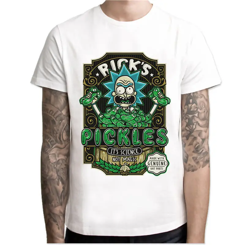 G7 Мужская футболка rick and morty, новая футболка аниме Rick y morty, забавная футболка для мужчин, классные мужские футболки топы - Цвет: G7