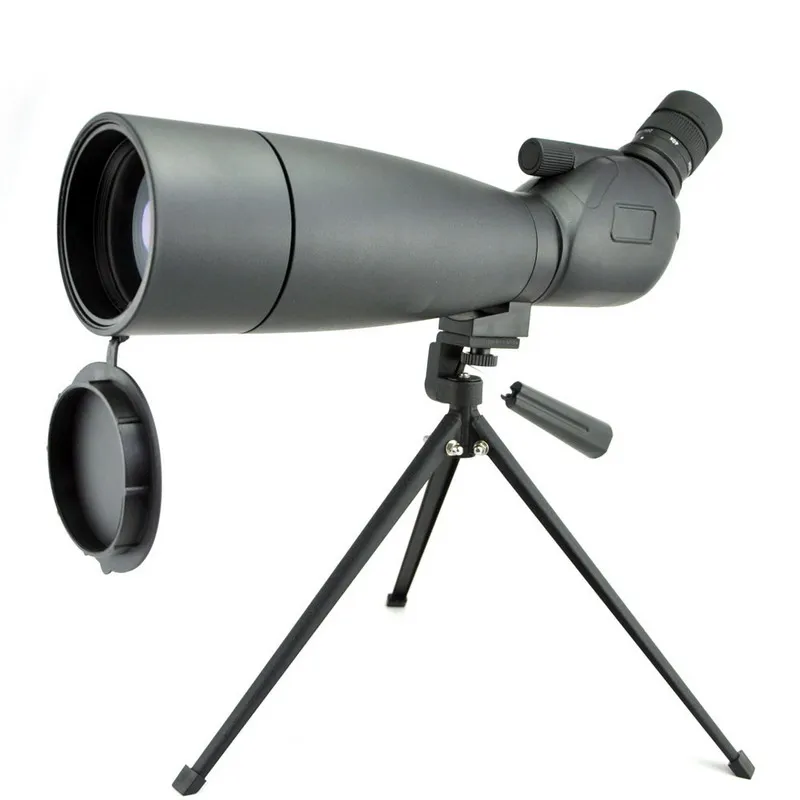 Visionking 20-60x80 Зрительная труба водонепроницаемый дальний зум Bak4 Гольф наблюдение за птицами Охота монокулярный телескоп со штативом