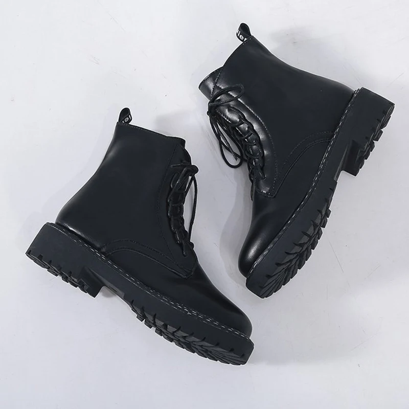 2019 новые женские ботинки Модные ботильоны зимняя теплая обувь Botas Feminina