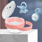 Портативный чехол для соски, с мультяшной пандой, для детей, пылезащитный чехол для соски, контейнер для соски