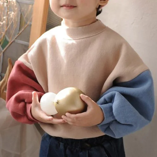 

2019 winter new Korean boys and girls warm wool cotton casual clothing loose toddler girl winter clothes