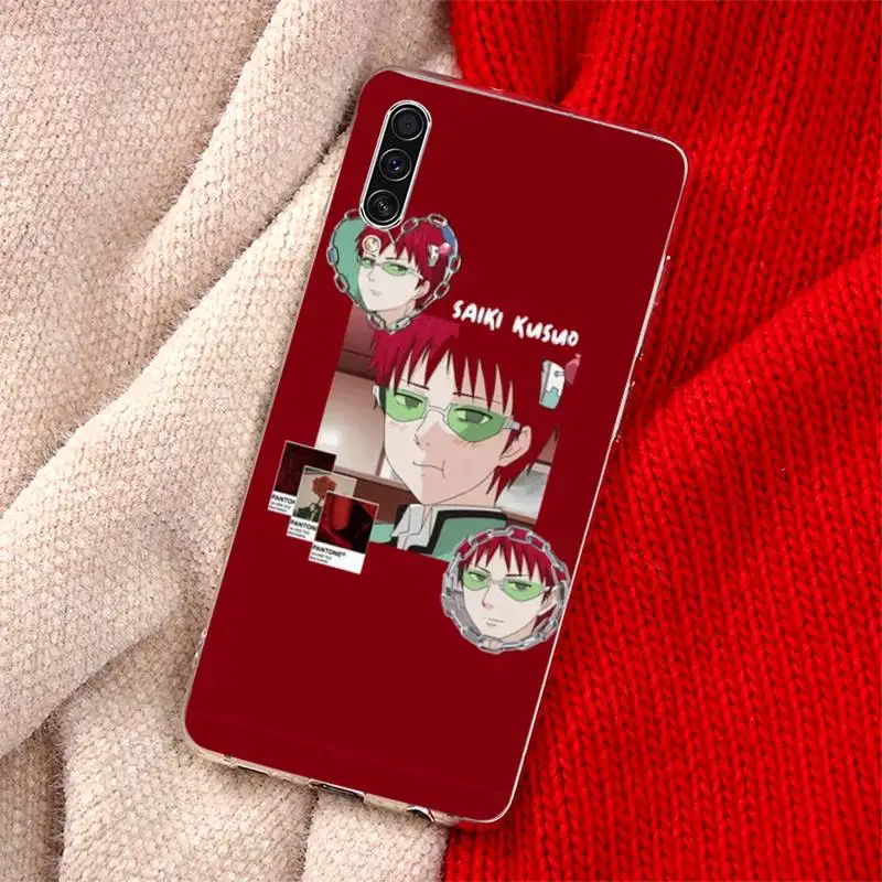 

The Disastrous Life of Saiki K Saiki Kusuo Phone Case For Samsung Galaxy S5 S6 S7 S8 S9 S10 S10e S20 edge plus lite