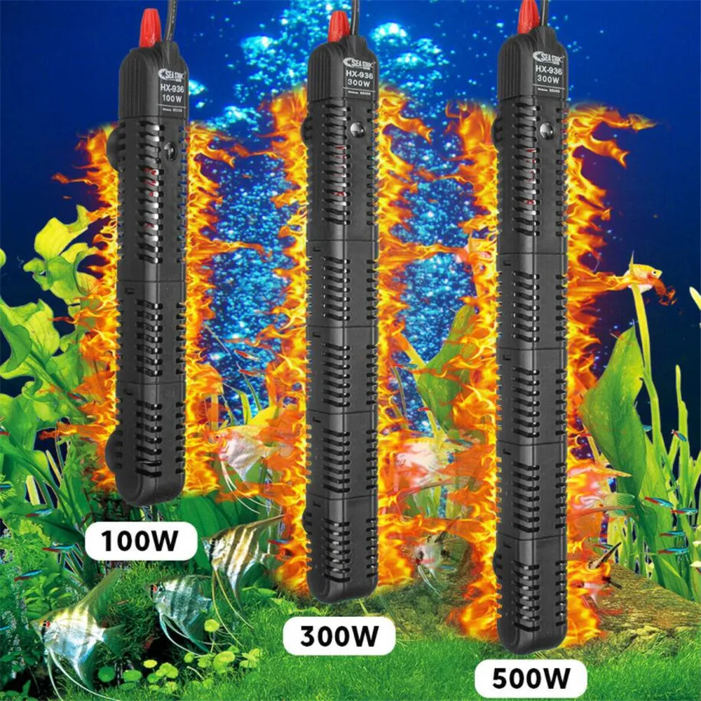 Погружной аквариумный автоматический нагревательный стержень с постоянной