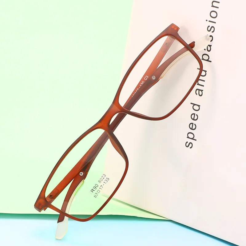 Стильные TR90 очки легкие Гибкая оптическая оправа женские мужские Rx able