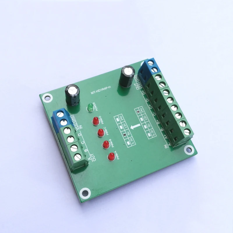 High-speed pulse signal 2MHz MCU PLC 3.3V 5V 12V 24V voltage level conversion module NPN output Optocoupler isolation |