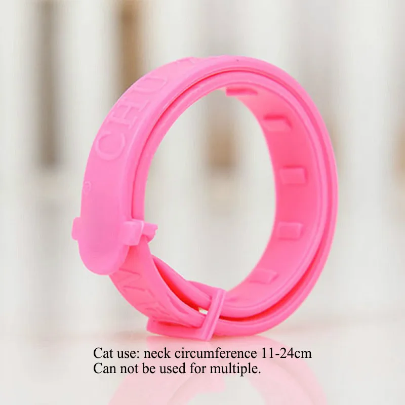 1 шт. пластиковый розовый ошейник для кошек и собак|Ошейники поводки кошек| |