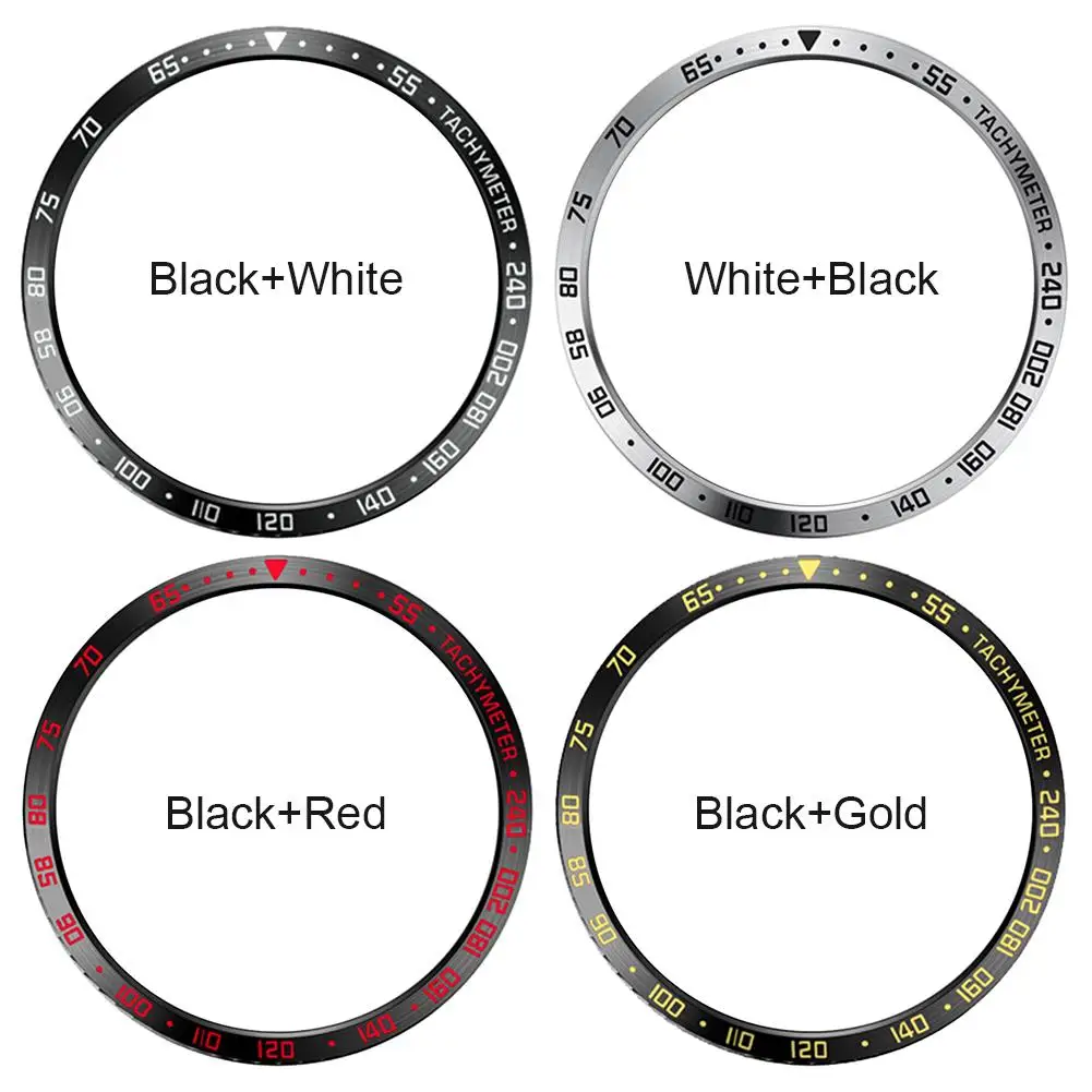 Металлический корпус для смарт часов Smartband Обложка с кольцом Samsung Galaxy Watch 46 мм