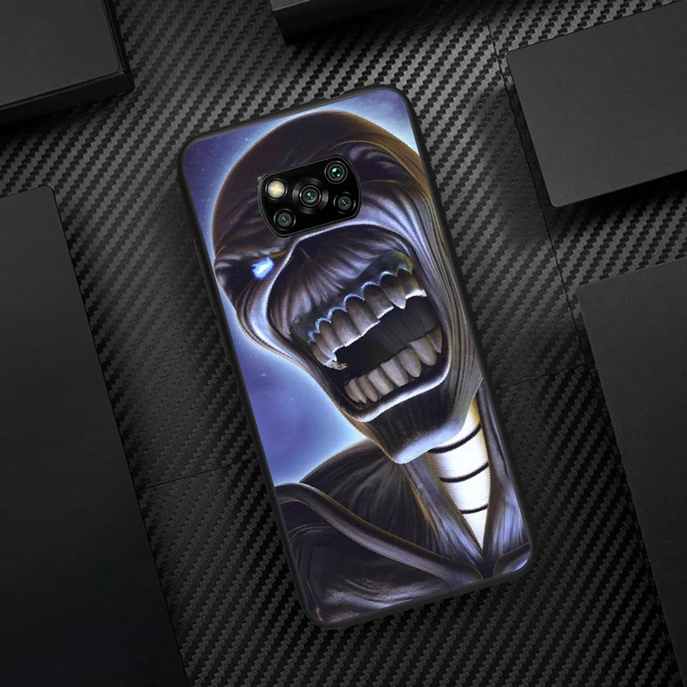 

Iron Heavy Metal Maide Band Phone Case Cover Hull For Xiaomi Mi A2 A3 8 9 SE 9T 10 10T Lite Pro Ultra Poco X3 black Cover Pretty