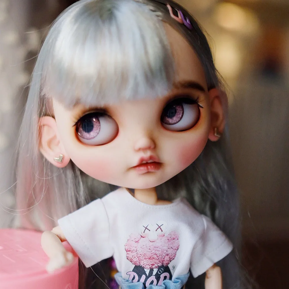 Blyth Doll NBL 1/6 BJD индивидуальное матовое лицо большие глаза модный шар для макияжа