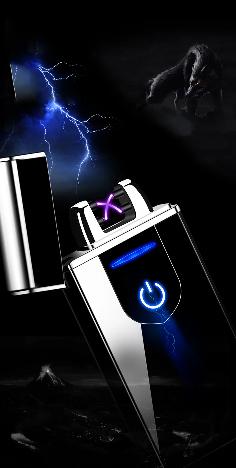 Трубка дыма электронная Usb зарядка дуговая зажигалка барбекю кухня Зажигалка плазменный электронный импульсный зажигалки свечи фейерверк безопасность swit