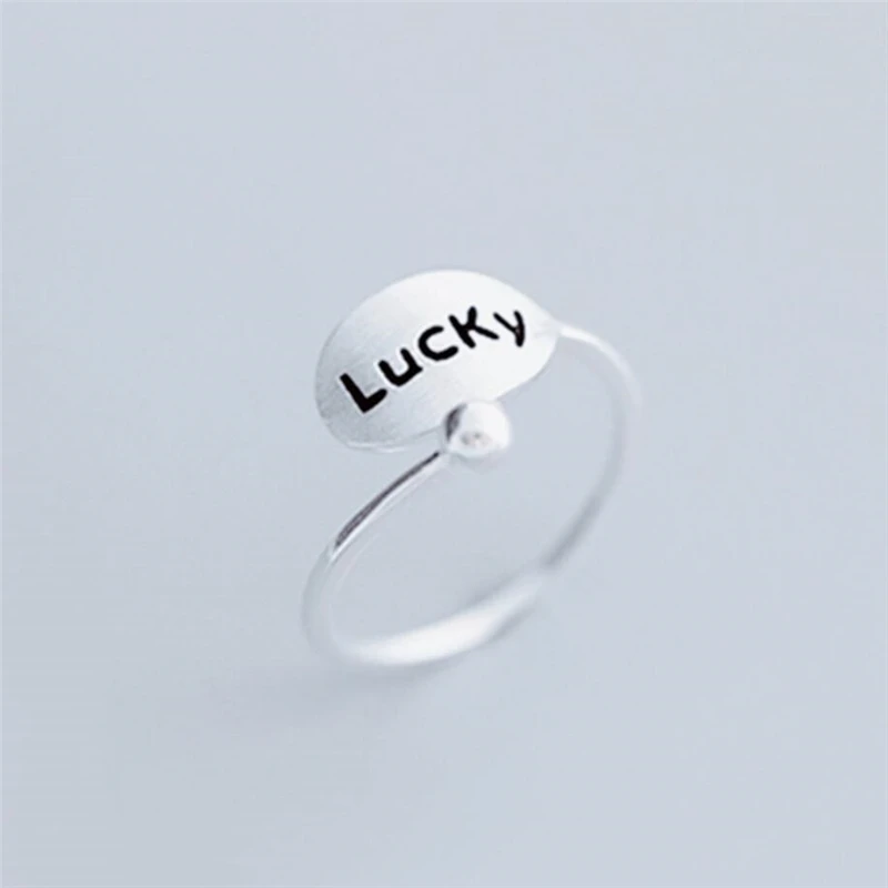 Sole Memory Simple Luck двухслойные универсальные милые женские открытые кольца из