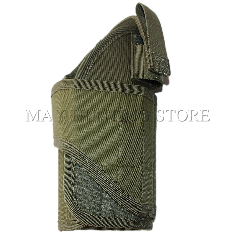Тактический Нейлон Molle ремень пистолет кобура для Glock 17 M9 USP 1911 военный страйкбол светильник крепление Охота Стрельба Универсальный кобуры