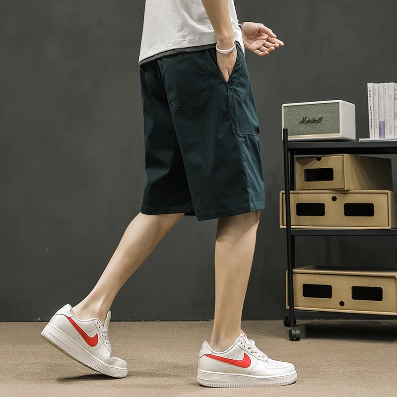 

Mens Athletic Gym Shorts Waist Casual Jogger Men Workout Short Pants Summer Beach Shorts Outdoor Cycling Shorts With Pocket
