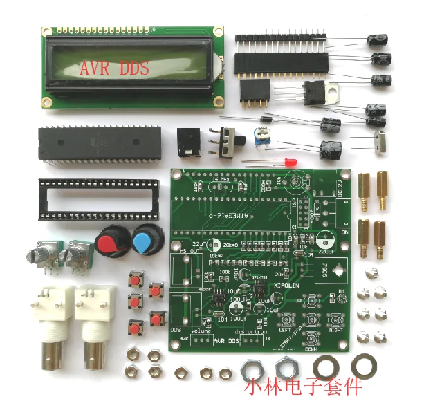 Генератор сигналов AVR DDS Синусоидальная треугольная волна квадратная