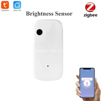 tuya smart zigbee brightness sensor intelligent light sensor linkage control smart device smart life illumination automation