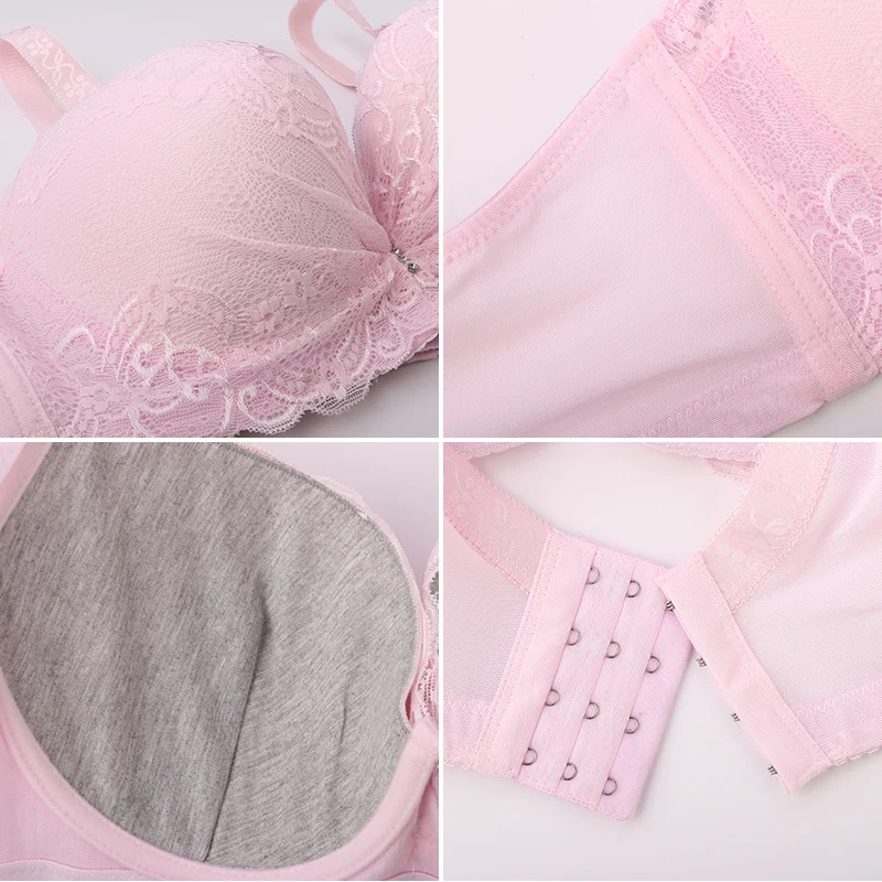 Женский кружевной бюстгальтер с чашками пуш-ап | Женская одежда