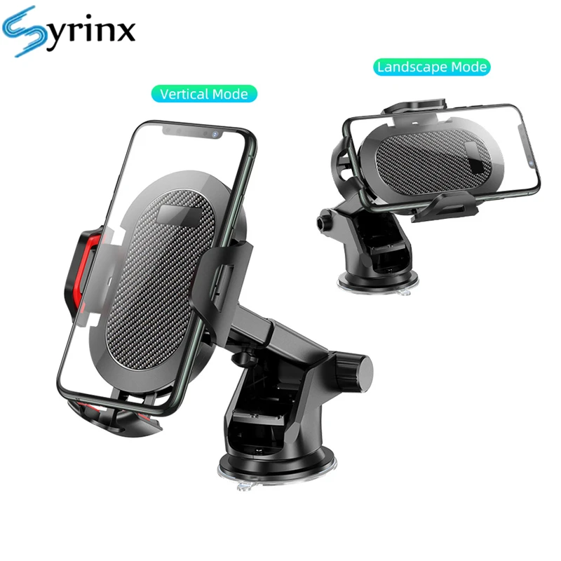 2022 Windshield Gravity Sucker Car Phone Holder Phone Universal Mobile Dashboard Support For iPhone Smartphone 360 Mount Stand