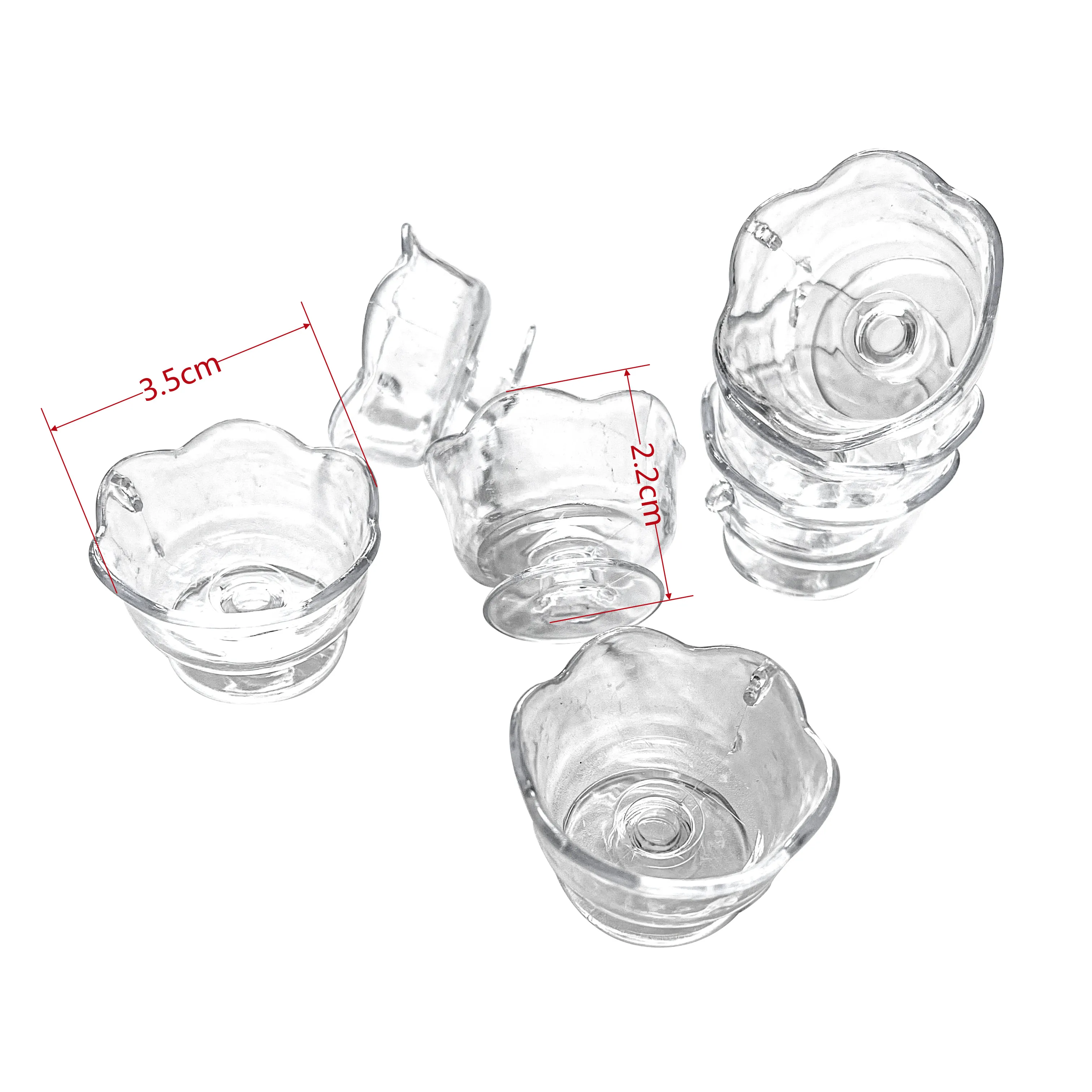 Новое поступление мини миска для фруктов чашки мороженого миниатюрные