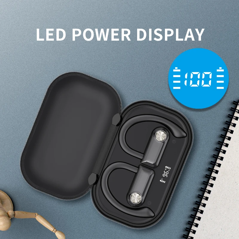 Спортивные Беспроводные Наушники Bluetooth V5.1 TWS наушники HiFi звуковые музыкальные