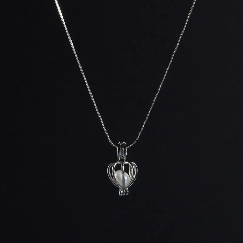 Женская подвеска с жемчугом зодиака кулон в форме сердца таинственные украшения