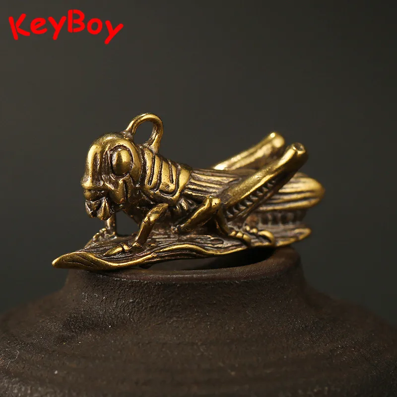 Брелок ручной работы из чистой меди подвесная сумка для багажа подвесные