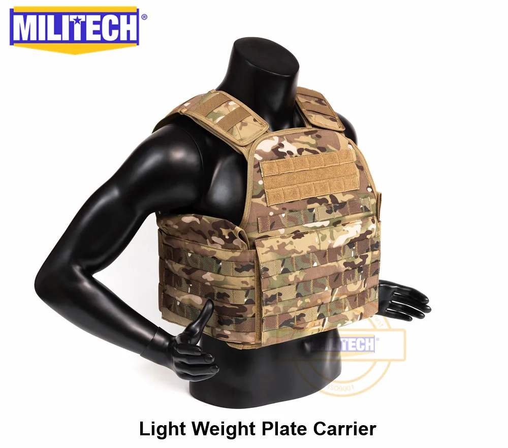 Светильник MILITECH с тяжелой пластиной, военный боевой штурмовой тактический жилет, полицейская открытая одежда, бронежилет с пластиной