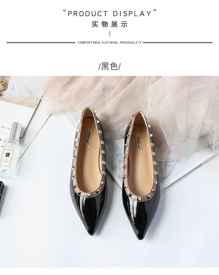 2019 г. новая осенняя модная повседневная обувь с закрытым носком тонкие туфли