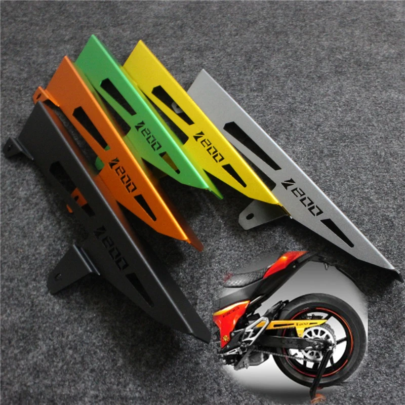 Защита цепи для Kawasaki Z800 защитная крышка KAWASAKI ZR800 2013 2020 защитный чехол на заднюю