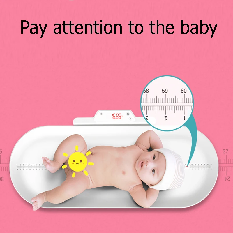 

Детское тело сказал, что питомец сказал, что точный ребенок, электронные весы для матери и ребенка, измеряемая длина тела, USB зарядка, на зака...