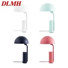 Современная светодиодная лампа DLMH, мультяшный креативный дизайн, Настольный светильник для чтения, защита глаз для детей, спальни, учебы