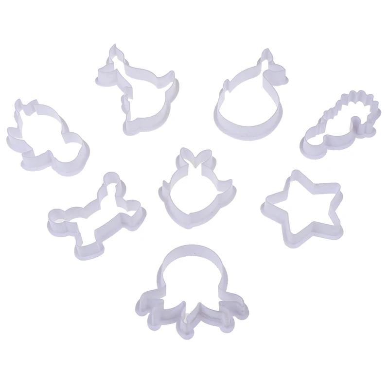 Новинка 8 шт./компл. Sea существо Печенье Резак Мини печенье для DIY выпечки формочка