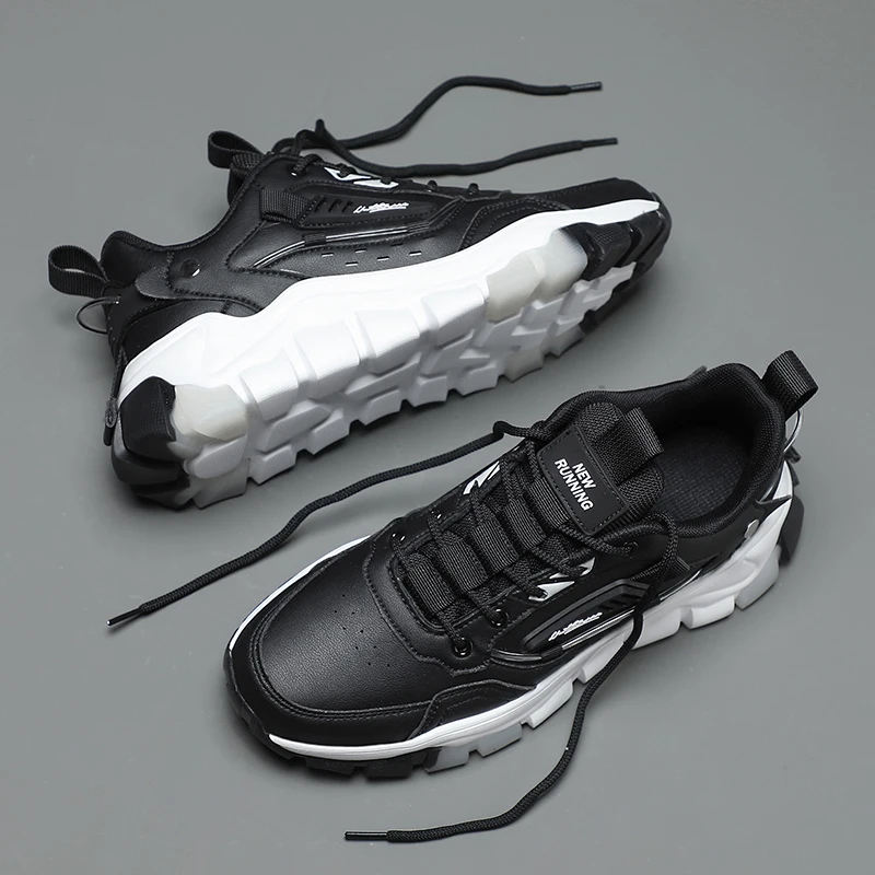 

New Trendy Men chunky Sneakers High Quality Sport Shoes Breathable Running Shoes for Men Outdoor Walking Shoes Zapatillas Hombre