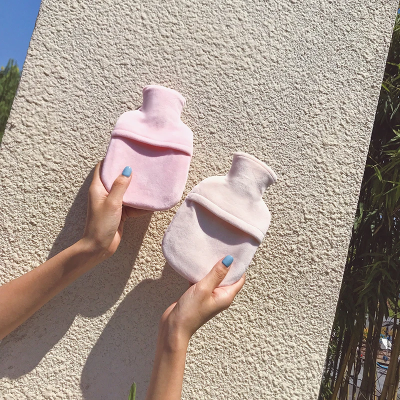 

Girl Cute Hand Warmer Reusable Small Kawaii Belly Hot Compress Hand Warmer Winter Rubber Bolsa Agua Caliente Home Item DE50ZS