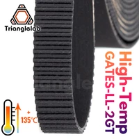 trianglelab heat resistant 135%e2%84%83273%e2%84%89 gates ll 2gt 2gt belt synchronous belt gt2 timing belt width 9mm6mm for 3d printer