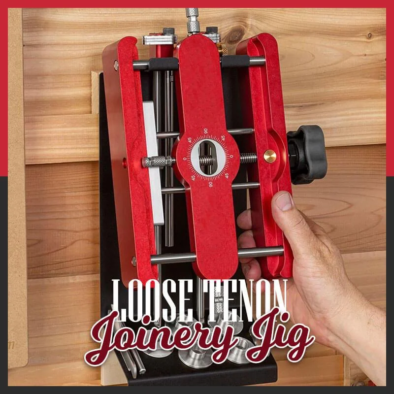 

Precision Mortising Jig and Loose Tenon Joinery Jig 2 in 1 Punch Locator Doweling Jig Connector Fastener Woodworking Tools