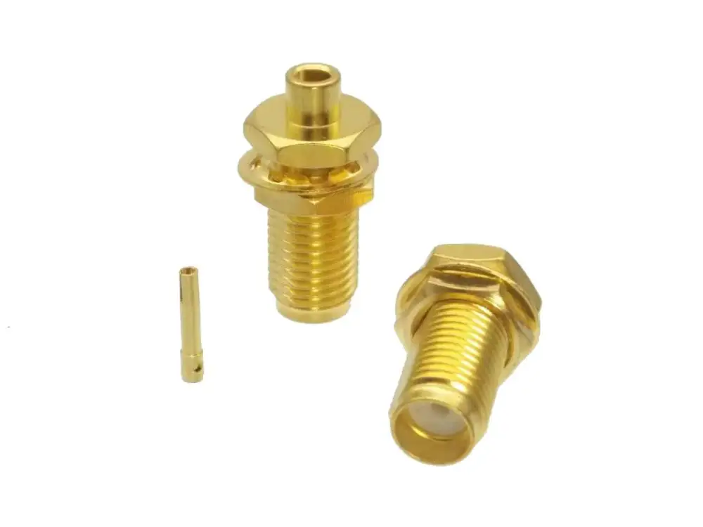 Разъем SMA Гнездовой разъем сварочная головка для полужесткого кабеля RG405 0 086&quot |