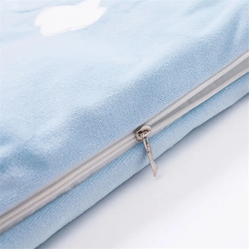 Толстый и теплый детский спальный мешок с длинным рукавом 85 см мультяшный